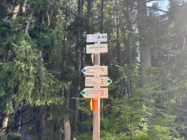 Hakeick cesta (898 m)