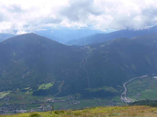 Aineck (2210 m) a Katschberg (1641 m)