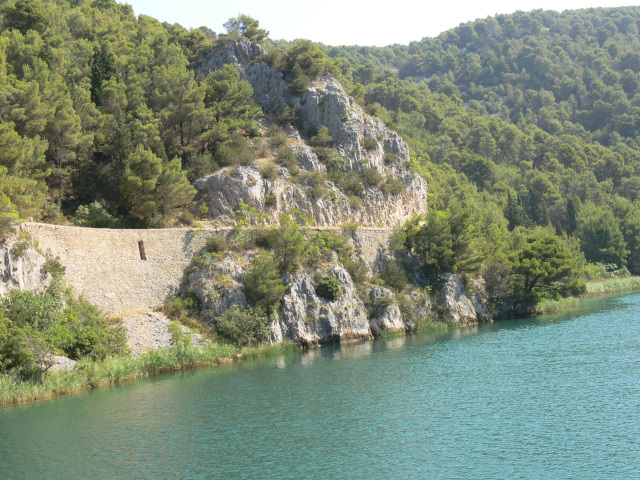 Cyklostezka nad ekou Krka