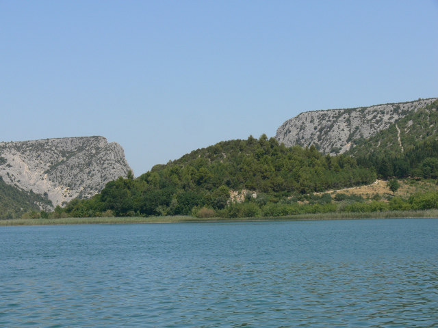 Vyhldkov vrchol nad Visovako jezero