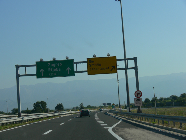 A1 u sjezdu Zadar I