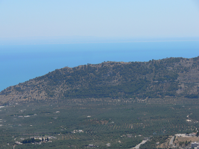 La piana a Monte Saraceno