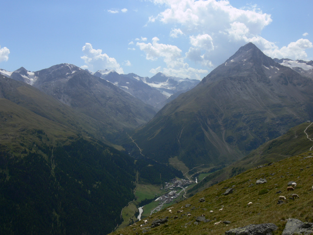 Diemkogel, Similaun a Talleitspitze
