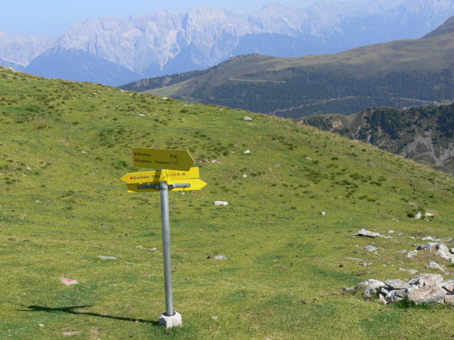 Rozcest pod Wetterkreuzkogel