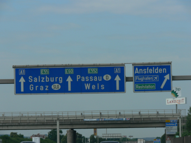 Dlnice A1, sjezd Ansfelden