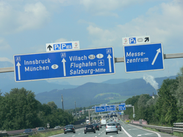 Dlnice A1, sjezd Messezentrum