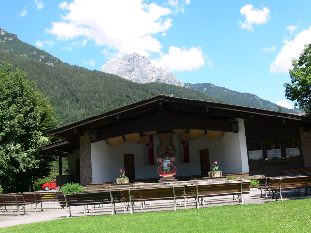 Musikpavillon v St. Ulrich am Pillersee