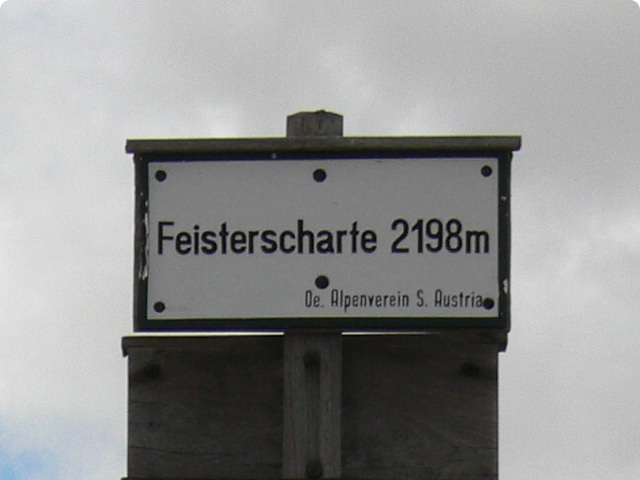 Feisterscharte (2198 m)