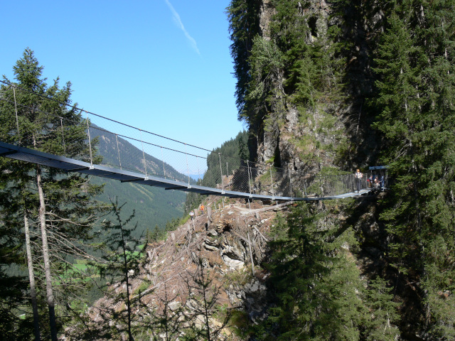 Visutý most Seilhängebrücke
