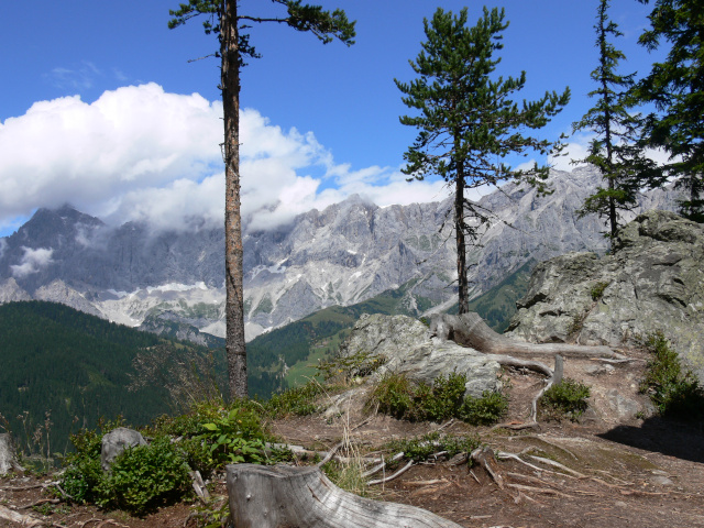 Vyhldka na Dachstein