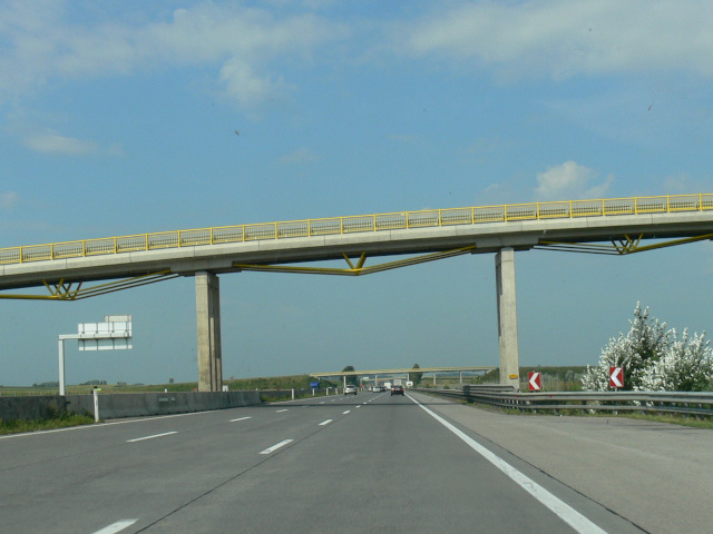 Most pes A1 u Wiedenu