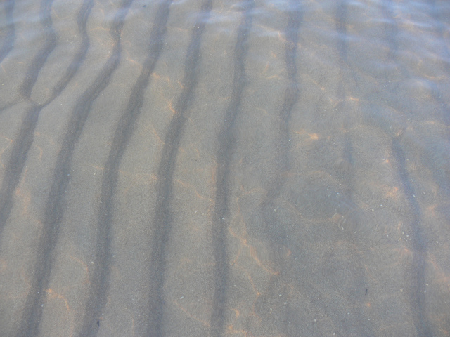 Písek prokládaný vlnkami