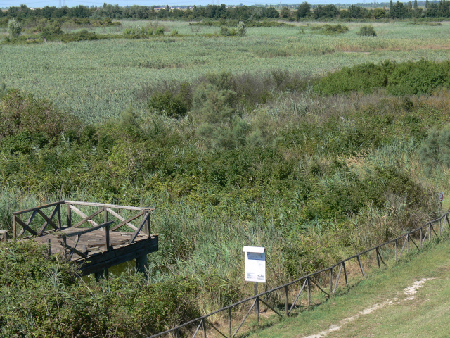 Pozorovatelna v Oasi di Ca' Mello