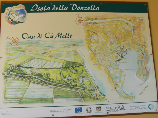 Mapa Isola della Donzella