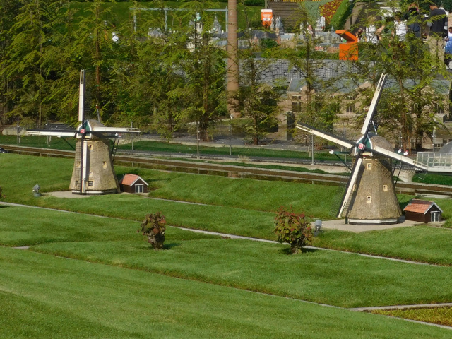 Větrné mlýny, Kinderdijk