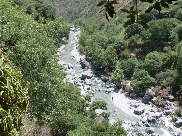 Řeka Alcantara