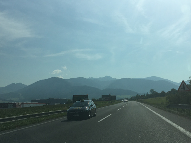 Cesta na Slovensko