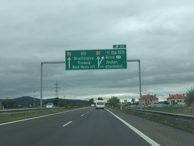 Cesta na Moravu
