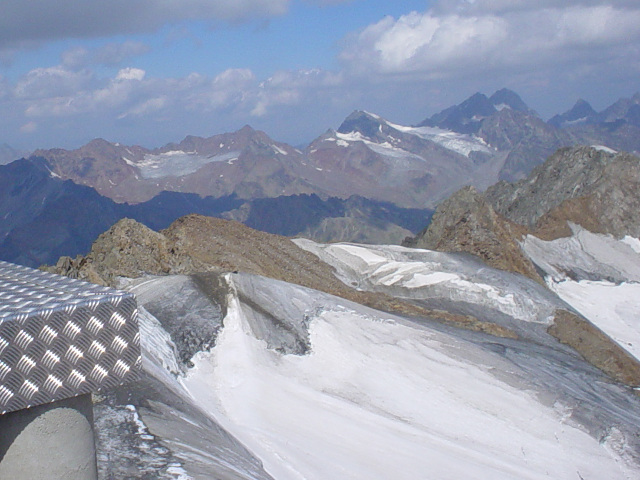 Rostizkogel (3392 m) a Waze (3533 m)