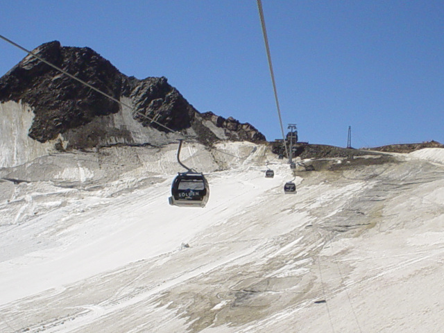 Gondelbahn Tiefenbachferner