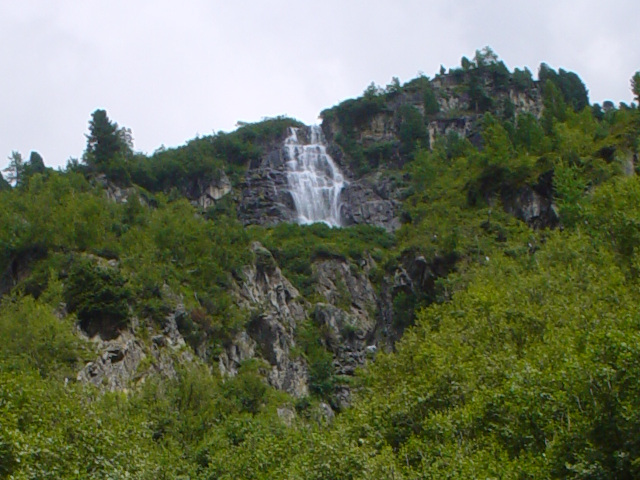 Vodopd u Gepatsch-Stausee