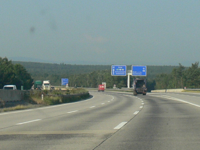 Sjezd na S6 Semmering Schnellstrae