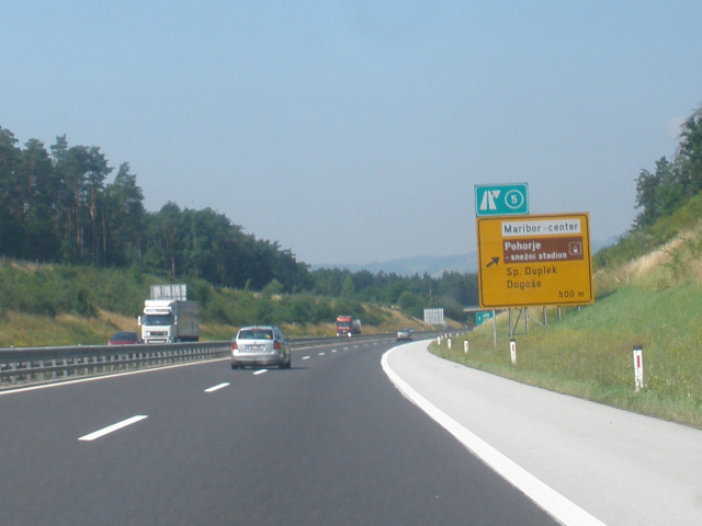 Dálnice A1 u Mariboru