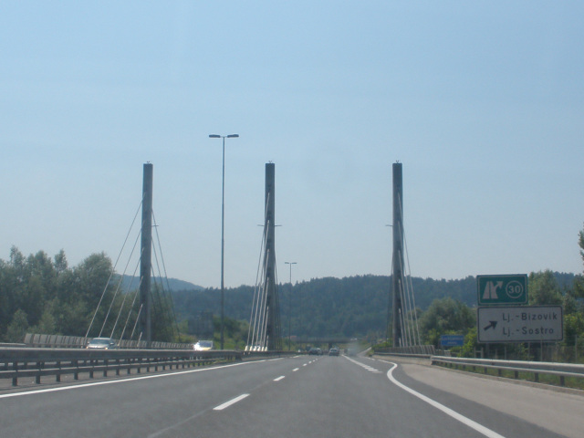 Most přes řeku Lublaňka