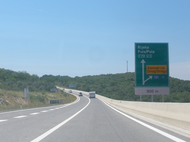 Njezd na dlnici A9