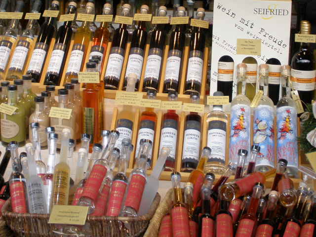 Vánoční trh - alkohol