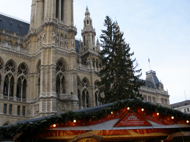 Vánoční trh na Rathausplatz