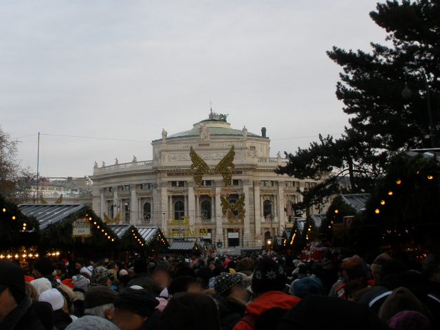 Vánoční trh na Rathausplatz