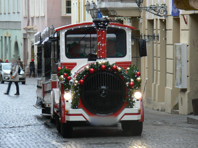 Turistick vlek na Hradn ulici