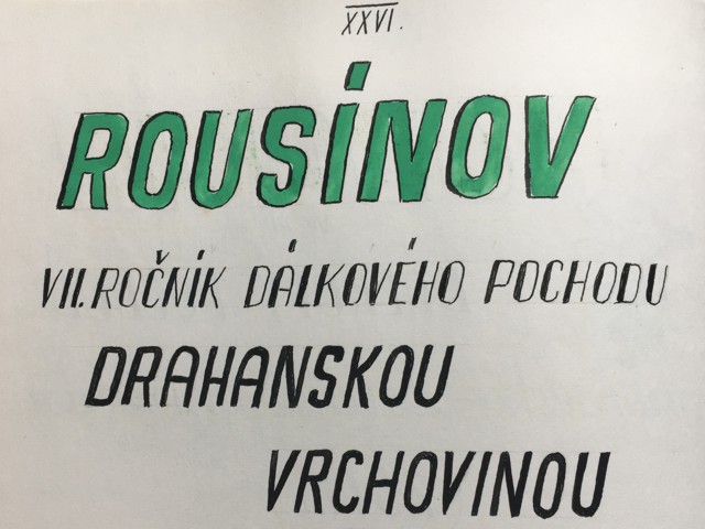 Drahanskou vrchovinou