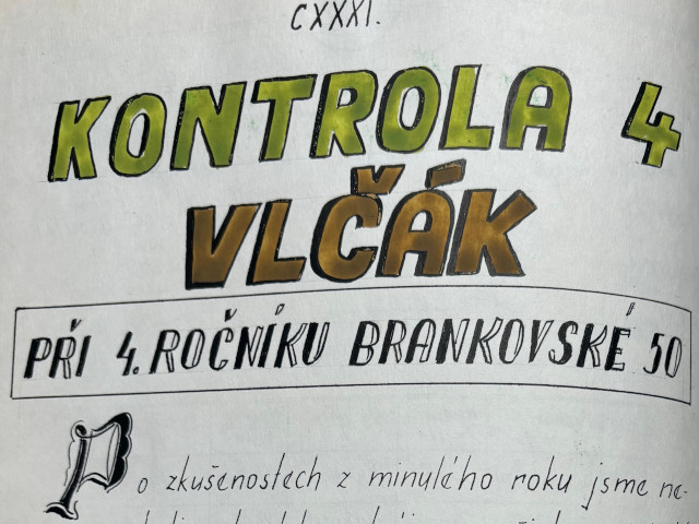 Kontrola . 4 Vlak