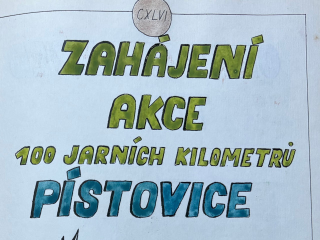 Zahjen akce 100 JK