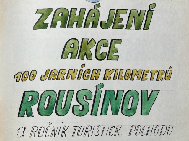 Zahjen akce 100 JK