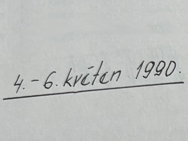 4. - 6. kvten 1990