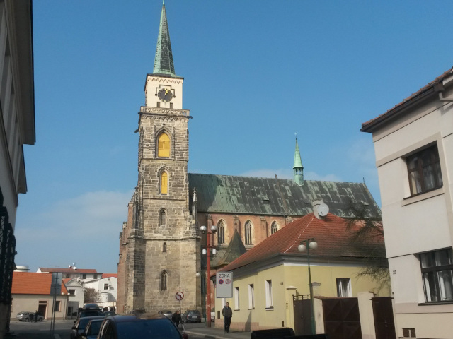 Church of St. Giles in Nymburk